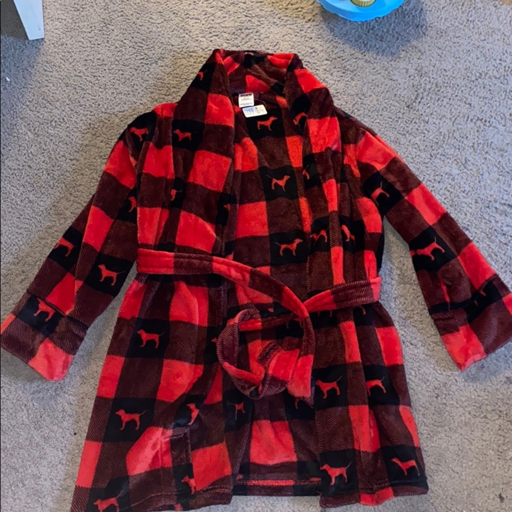Victoria's Secret Plaid Robe